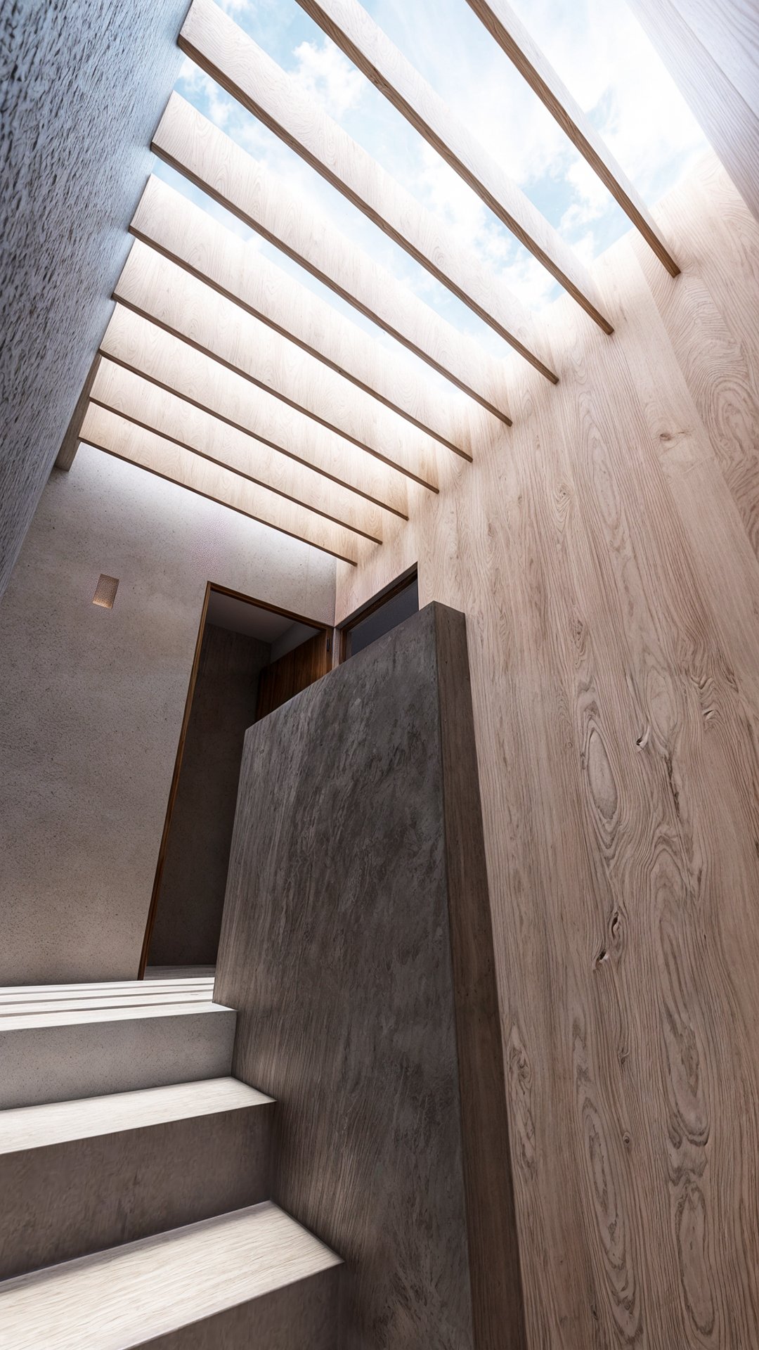 Roble 39 escalera detalle